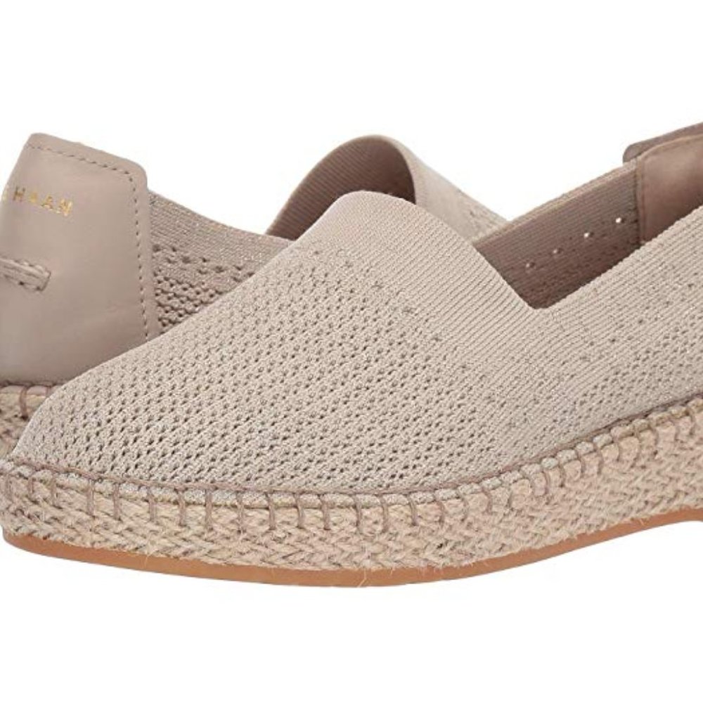 Cole Haan Stitchlite Cloudfeel Espadrille Foam Comfort Walking Slip-On Shoes 8